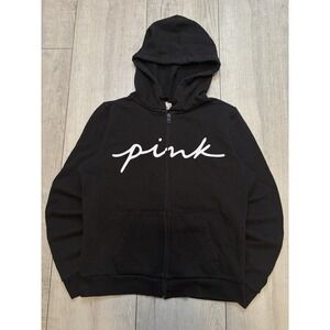victoria secret pink zip up hoodie Size M Woman